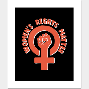 Women's Rights Matter Posters and Art